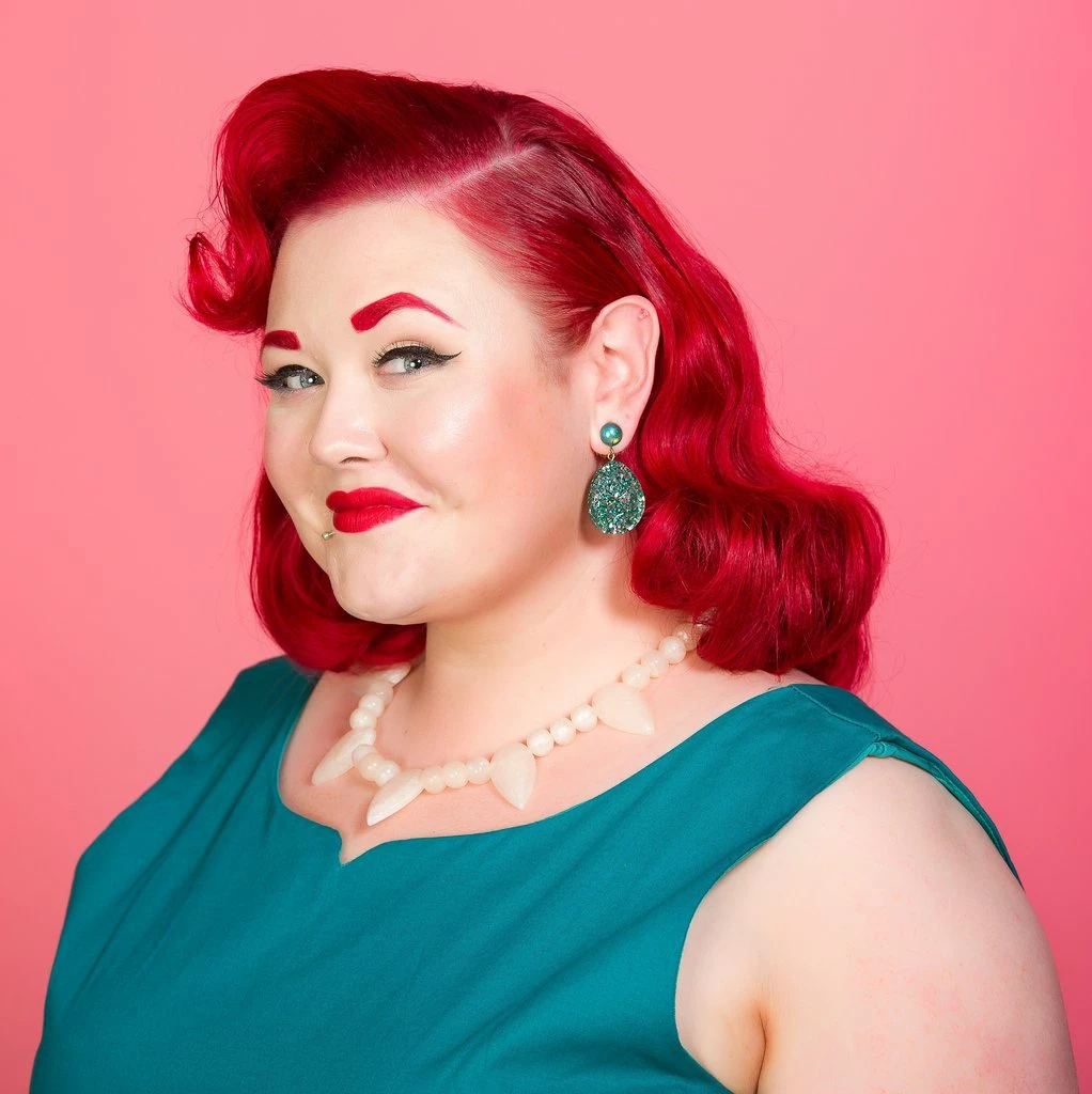 Accessories Bow & Crossbones Suzy Tear Drop Lucite Confetti Stud Earrings - Teal 4 Accessories Bow & Crossbones Suzy Tear Drop Lucite Confetti Stud Earrings - Teal