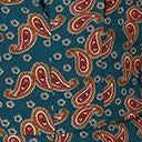 Unique Vintage Springfield Paisley Teal Swing Dress 9 Unique Vintage Springfield Paisley Teal Swing Dress