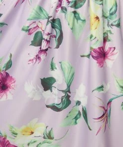 Unique Vintage Floral Lombard Dress