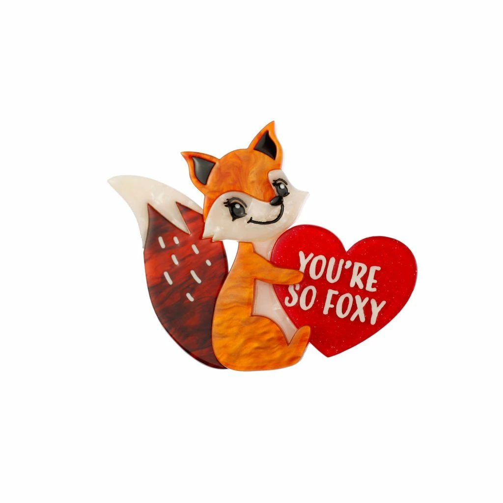 Erstwilder You're So Foxy Brooch 4 Erstwilder You're So Foxy Brooch