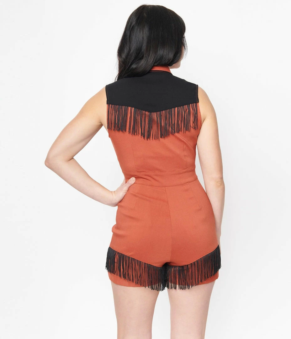 Unique Vintage Rodeo Ready Romper 5 Unique Vintage Rodeo Ready Romper