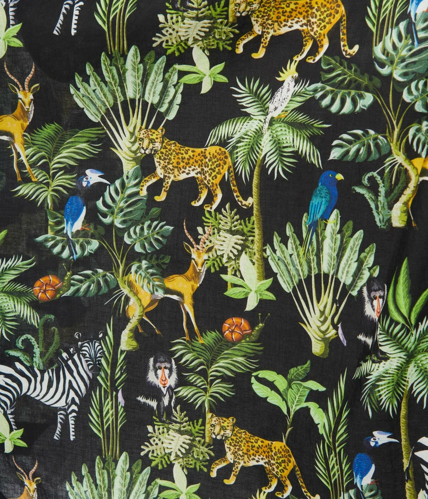 Unique Vintage Tarrytown Hostess Jungle Print Dress 9 Unique Vintage Tarrytown Hostess Jungle Print Dress