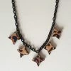 Bow & Crossbones Lola Star Necklace - Leopard Accessories