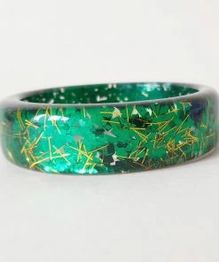 Accessories Bow & Crossbones Billie Lucite Confetti Bracelet - Mojito