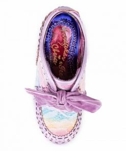 Irregular Choice Abigail's 3rd Party Shoes - Pink Pastel Rainbow
