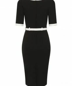 Collectif Sadie 50s Pencil Dress 12 Collectif Sadie 50s Pencil Dress
