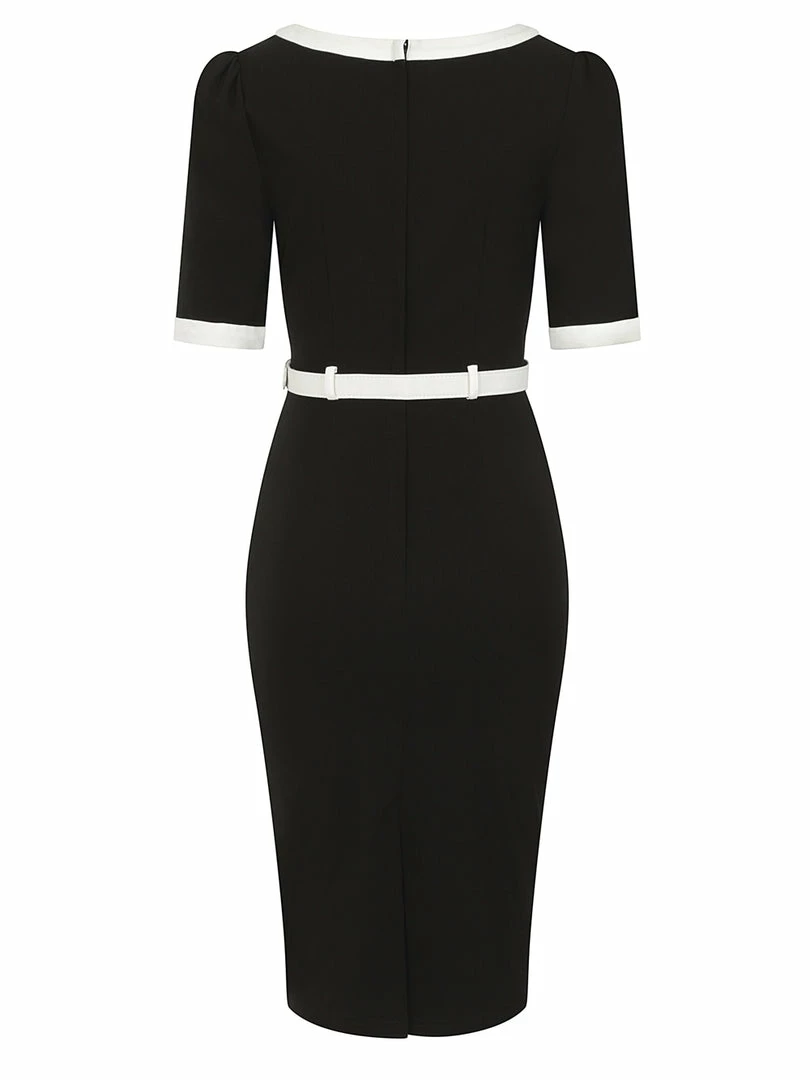 Collectif Sadie 50s Pencil Dress 5 Collectif Sadie 50s Pencil Dress