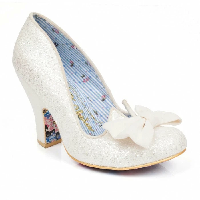 Irregular Choice Nick Of Time Shoes - White 3 Irregular Choice Nick Of Time Shoes - White
