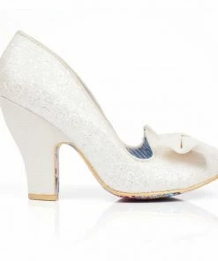 Irregular Choice Nick Of Time Shoes - White