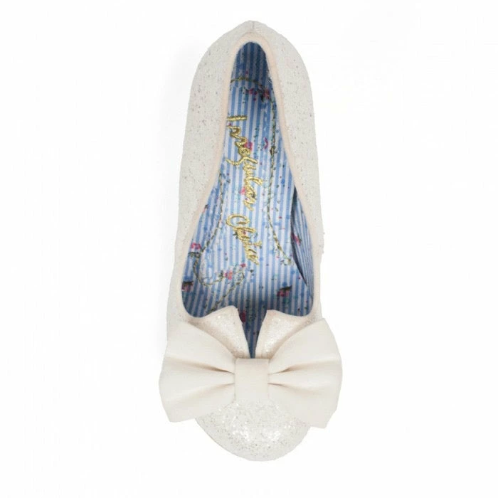 Irregular Choice Nick Of Time Shoes - White 6 Irregular Choice Nick Of Time Shoes - White
