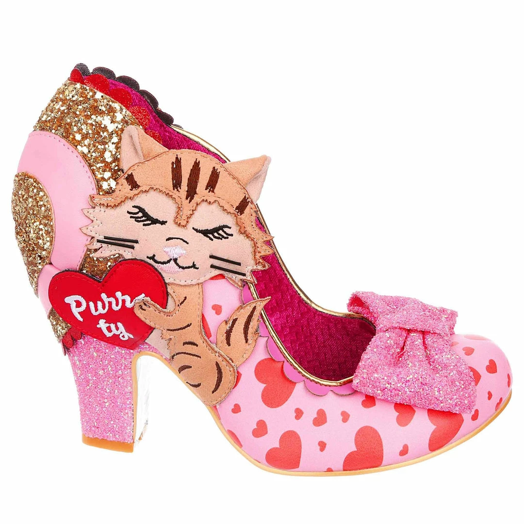 Irregular Choice Smitten Kitten Shoes - Pink 4 Irregular Choice Smitten Kitten Shoes - Pink