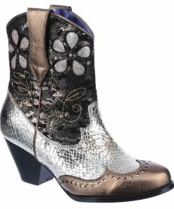 Irregular Choice Pollywood Boots - Bronze