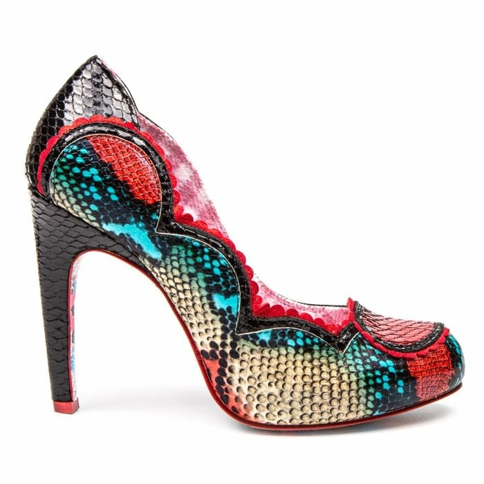 Irregular Choice Dare You Shoes - Black/Red 4 Irregular Choice Dare You Shoes - Black/Red