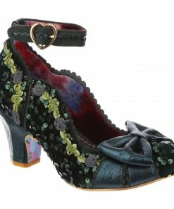Irregular Choice Trellis Shoes - Green