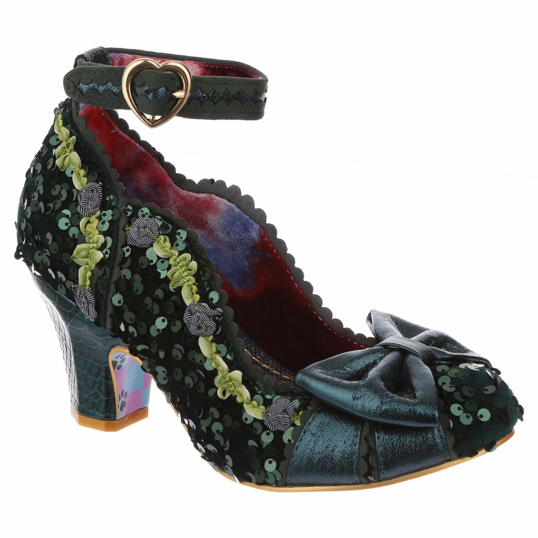 Irregular Choice Trellis Shoes - Green 3 Irregular Choice Trellis Shoes - Green