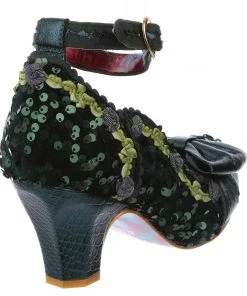 Irregular Choice Trellis Shoes - Green 10 Irregular Choice Trellis Shoes - Green
