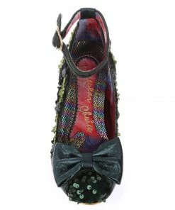 Irregular Choice Trellis Shoes - Green 11 Irregular Choice Trellis Shoes - Green