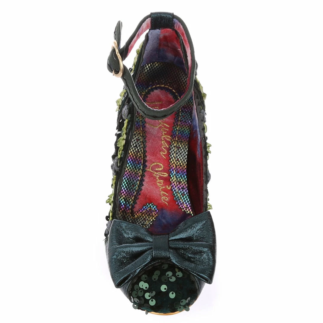 Irregular Choice Trellis Shoes - Green 6 Irregular Choice Trellis Shoes - Green