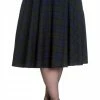 Hell Bunny Doralee Tartan Swing Skirt 2 Hell Bunny Doralee Tartan Swing Skirt