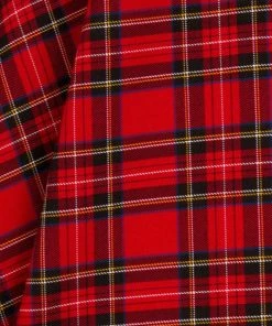 Hell Bunny Irvine Tartan Swing Skirt