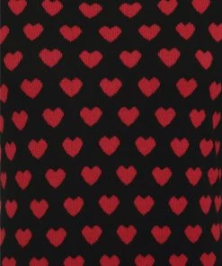 Collectif Chrissie Heart Knitted Top