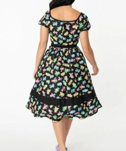 Unique Vintage X Care Bears Hannah Playtime Swing Dress