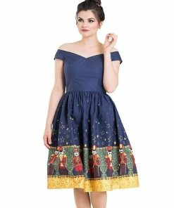 Bombshell Boutique 33 Hell Bunny Nutcracker 50's Dress