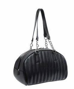 Lux De Ville Roulette Tote - Black Matte