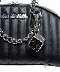 Lux De Ville Roulette Tote - Black Matte 8 Lux De Ville Roulette Tote - Black Matte
