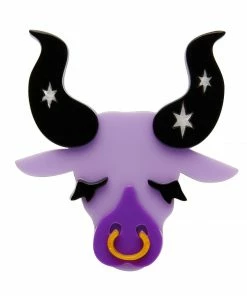 Erstwilder Taurus The Tactile Brooch