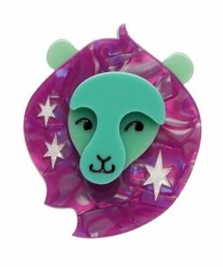 Erstwilder Leo The Leader Brooch