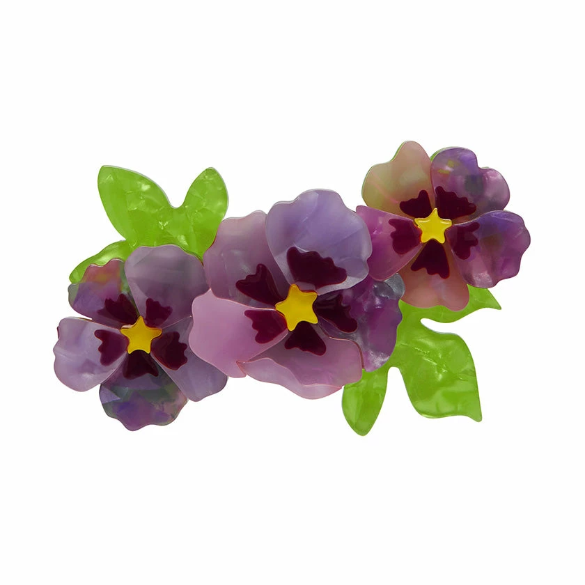 Erstwilder Purple Prose Brooch 3 Erstwilder Purple Prose Brooch