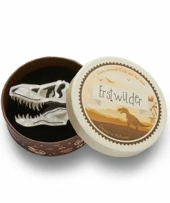 Erstwilder Dinosauria Bad To The Bone Brooch