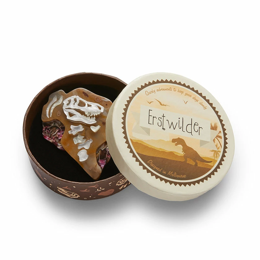 Erstwilder Dinosauria Sedimental Keepsake Brooch 4 Erstwilder Dinosauria Sedimental Keepsake Brooch