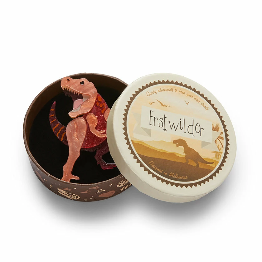 Erstwilder Dinosauria Tenacious T Brooch 4 Erstwilder Dinosauria Tenacious T Brooch