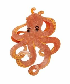 Erstwilder Art Nouveau Octopode's Abode Brooch