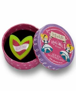 Erstwilder Kitschy Witch Alice's Wonderland Eat Me Mini Brooch