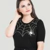 Hell Bunny Black Widow Sweater 1 Hell Bunny Black Widow Sweater