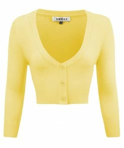 MAK Cropped Cardigan (Various Colours) Tops