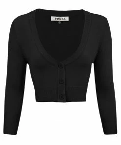 MAK Cropped Cardigan (Various Colours) Tops