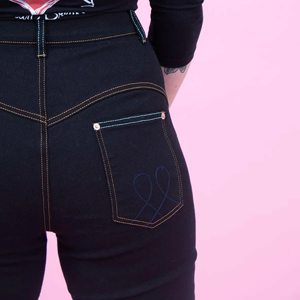 Lady K Loves Classic Jeans - Indigo 8 Lady K Loves Classic Jeans - Indigo