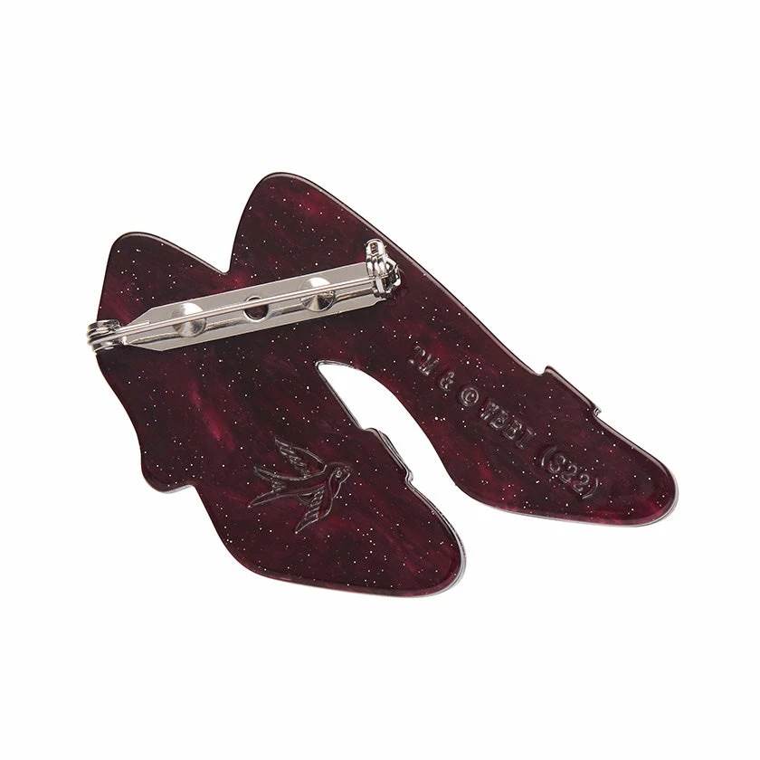 Erstwilder X The Wizard Of Oz Ruby Slippers Brooch 5 Erstwilder X The Wizard Of Oz Ruby Slippers Brooch