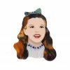 Erstwilder X The Wizard Of Oz Dorothy Gale Brooch 2 Erstwilder X The Wizard Of Oz Dorothy Gale Brooch