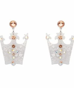 Erstwilder X The Wizard Of Oz The Good Witch's Crown Earrings
