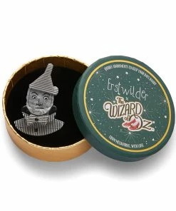 Erstwilder X The Wizard Of Oz Tin Woodman Brooch