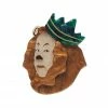 Erstwilder X The Wizard Of Oz Cowardly Lion Brooch 2 Erstwilder X The Wizard Of Oz Cowardly Lion Brooch