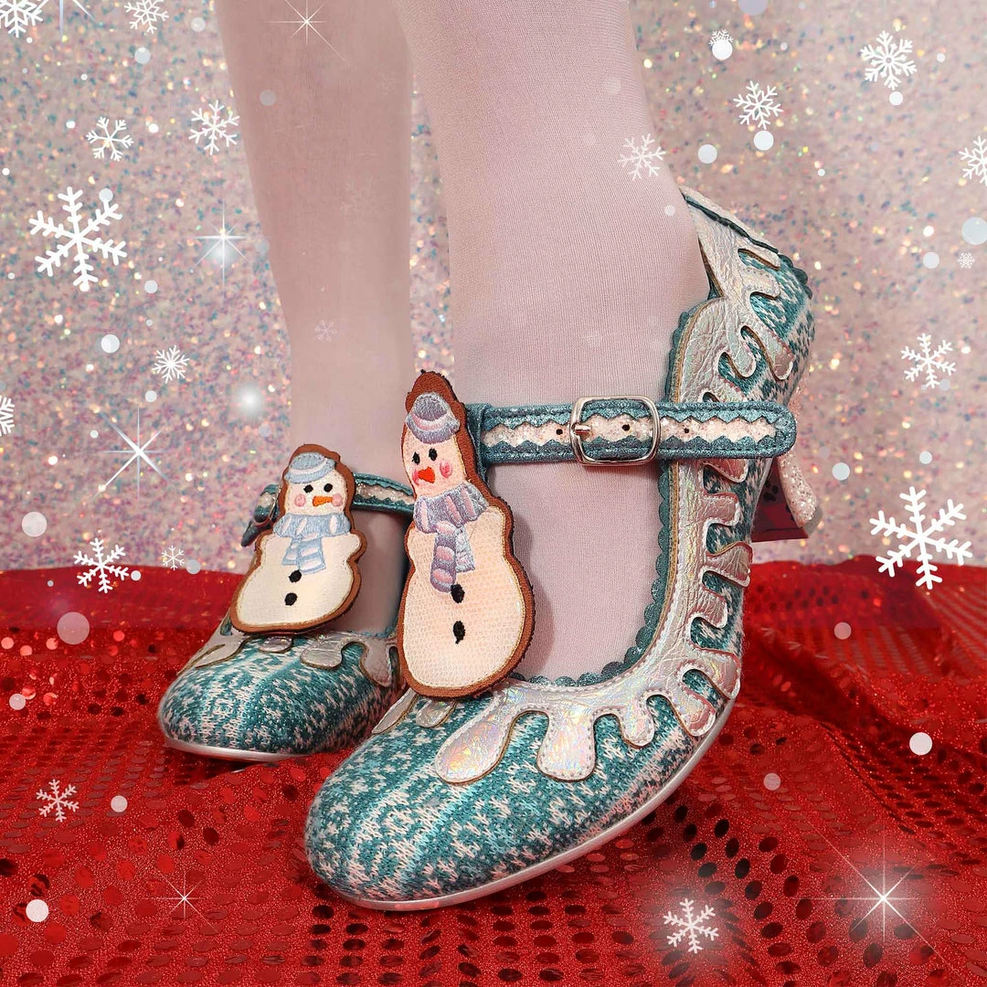 Irregular Choice Frosty Friends Shoes 10 Irregular Choice Frosty Friends Shoes