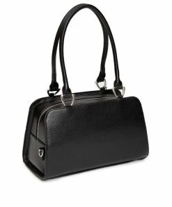 Lux De Ville High Roller Handbag - Black Matte With Electric Purple Sparkle 8 Lux De Ville High Roller Handbag - Black Matte With Electric Purple Sparkle