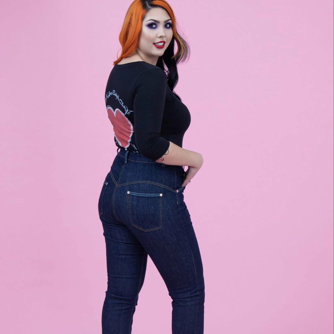 Lady K Loves Classic Jeans - Indigo 6 Lady K Loves Classic Jeans - Indigo