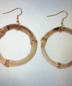 Suzie's Bombshell Boutique Accessories Tiki Bombshell Bamboo Earrings